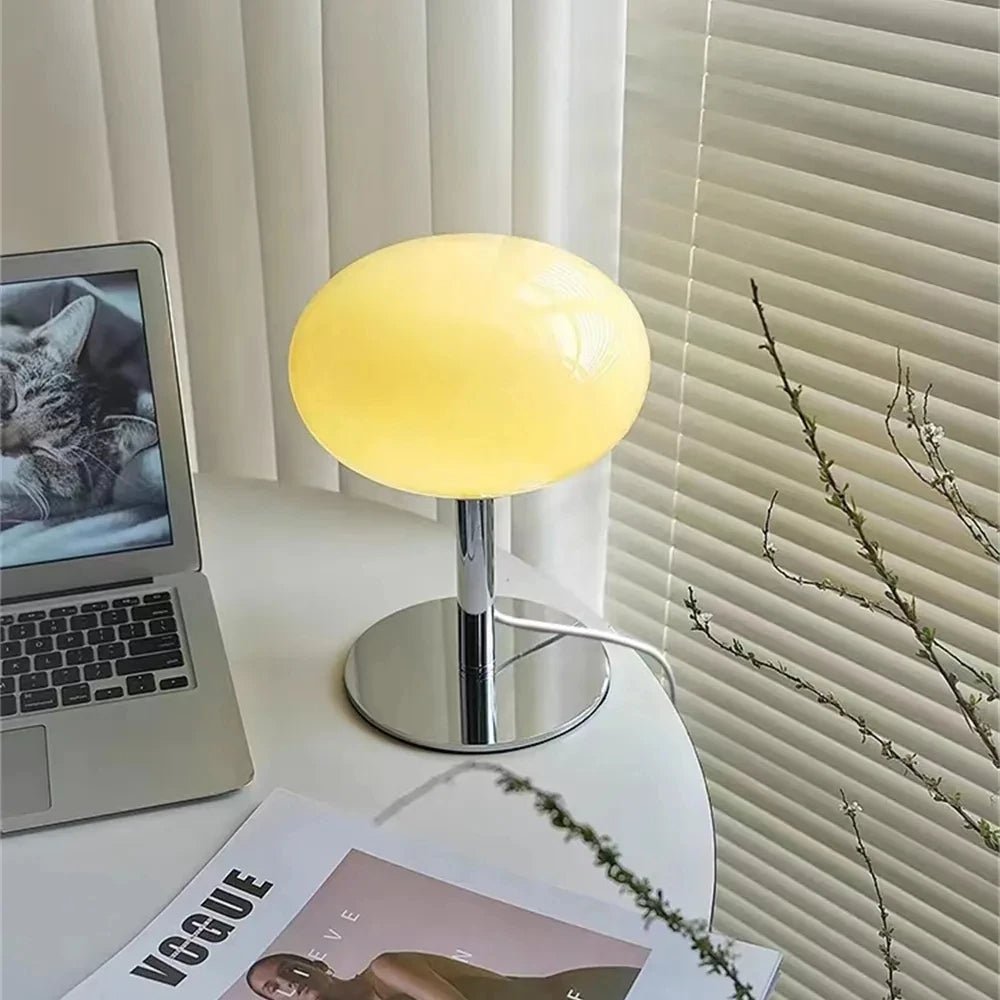 Lampa stołowa LED w stylu Bauhaus Lollipop