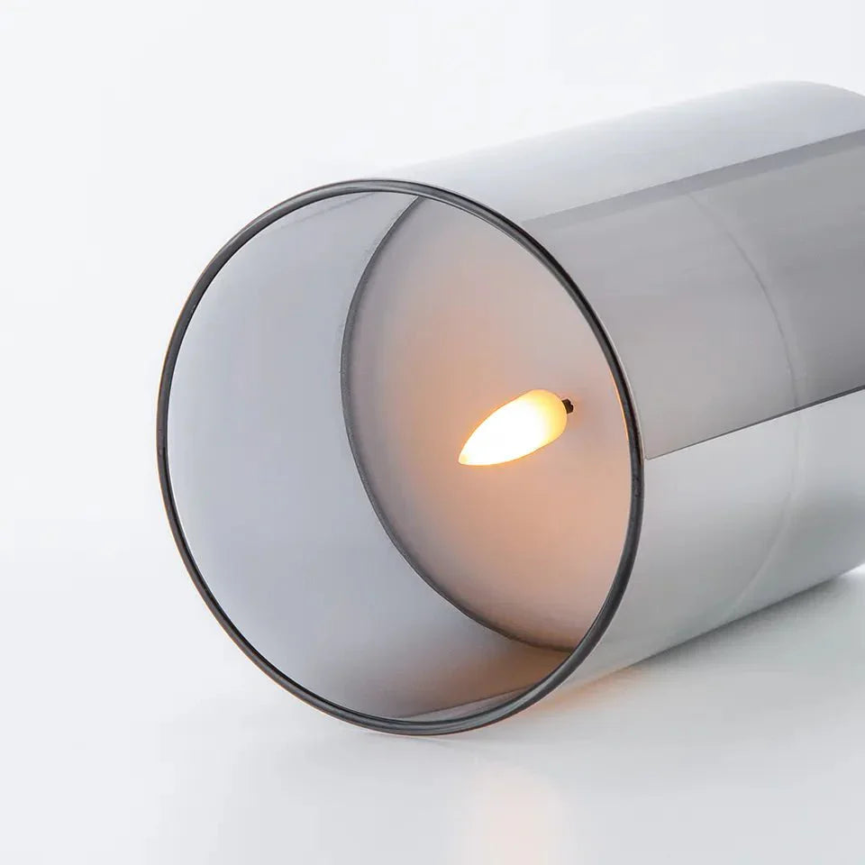 Zestaw dekoracyjnych świec LED z efektem płomienia