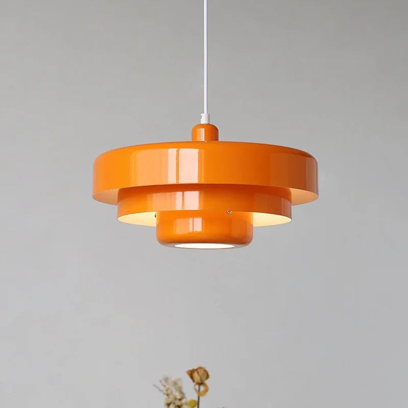 Lampa wisząca metalowa w stylu Bauhaus