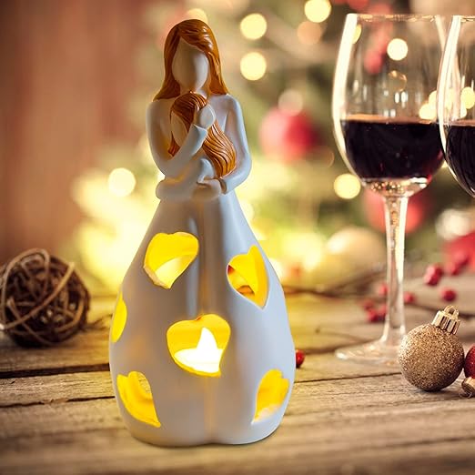 Lampka dekoracyjna figurka Wieczne światło miłości