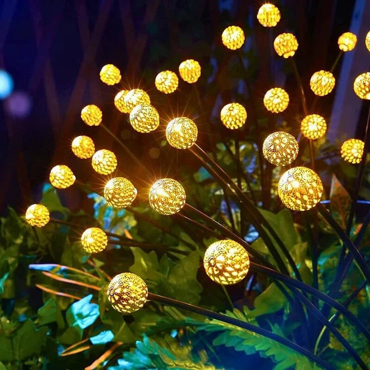 Solarne lampki ogrodowe LED świetliki