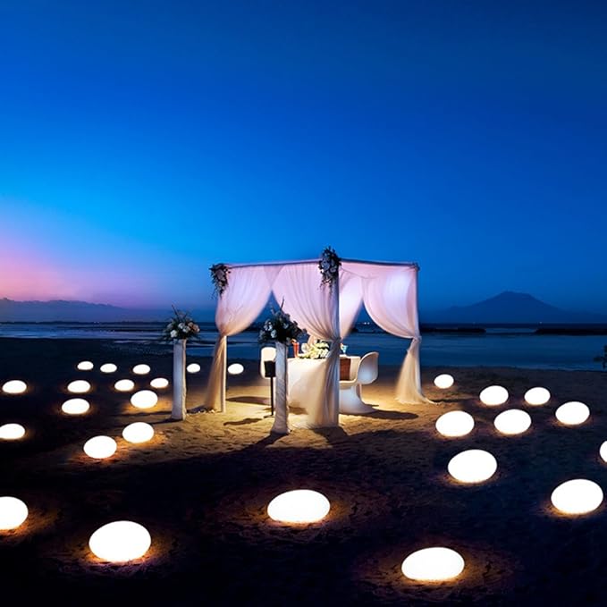 Lampa ogrodowa LED kamień dekoracyjny