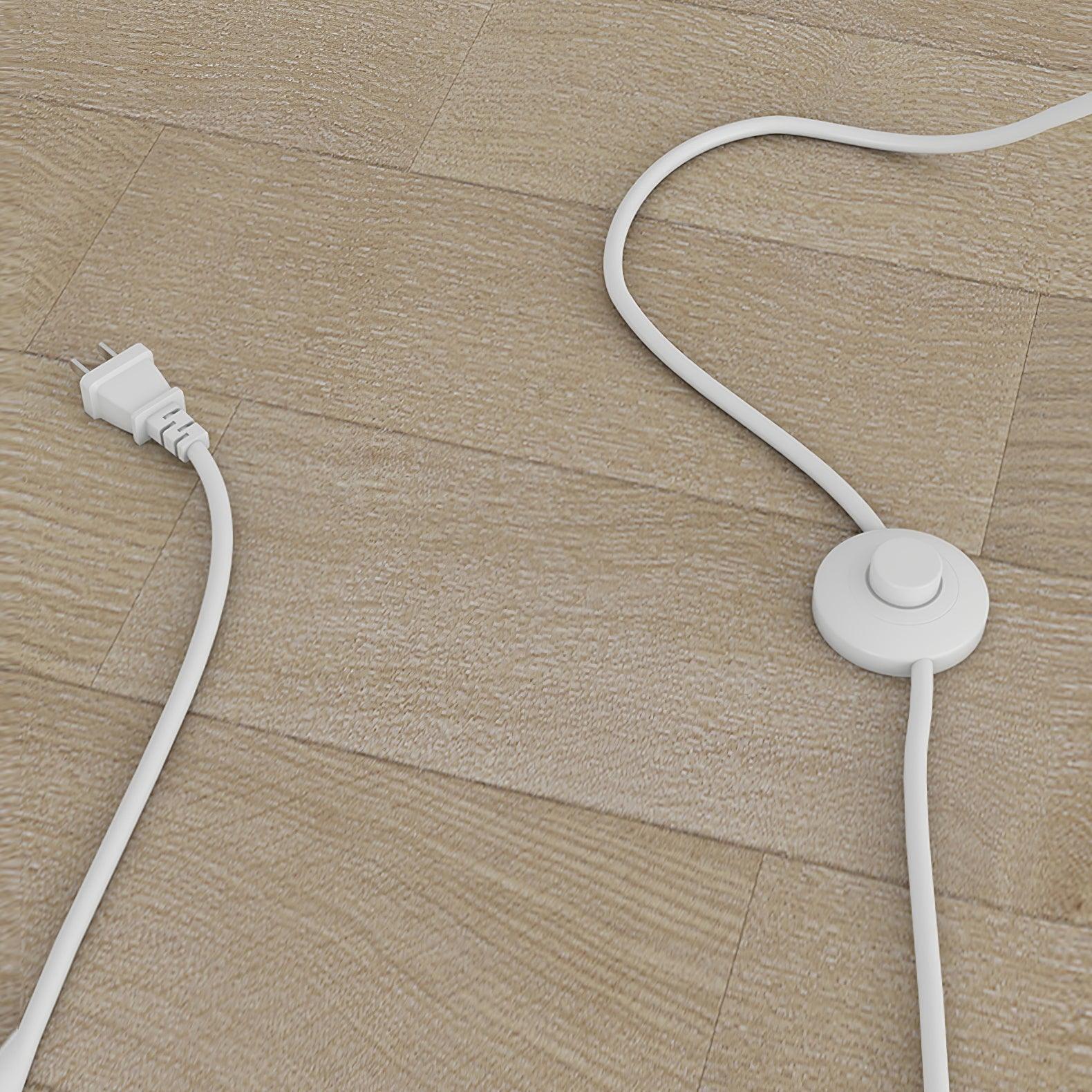 Lampa podłogowa z kulistym kloszem Clavel