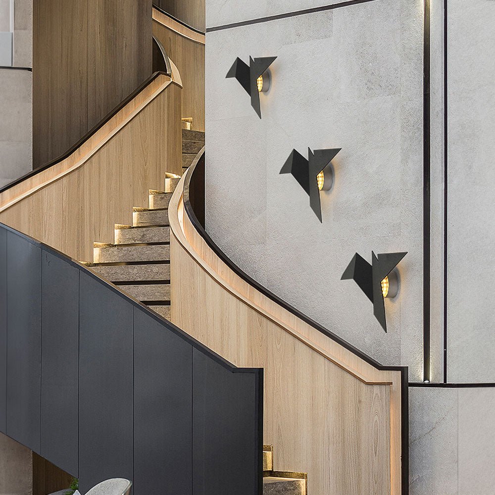 Kreatywny kinkiet ścienny w kształcie ptaka LED