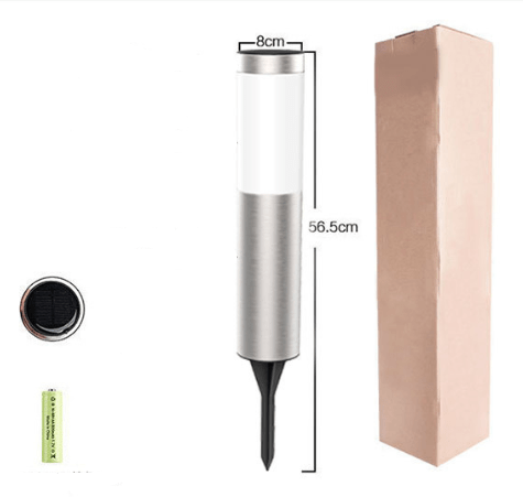 Solarna lampa ogrodowa LED słupek wodoodporny