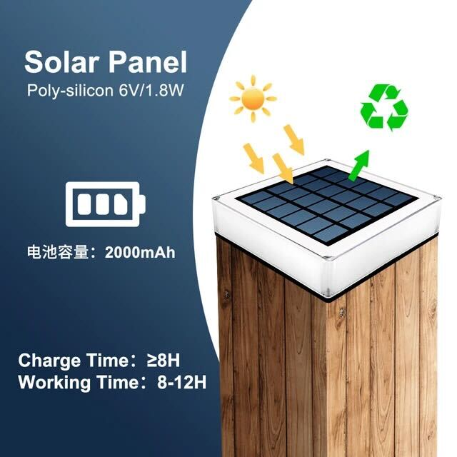 Solarna lampa ogrodowa LED Flat Out