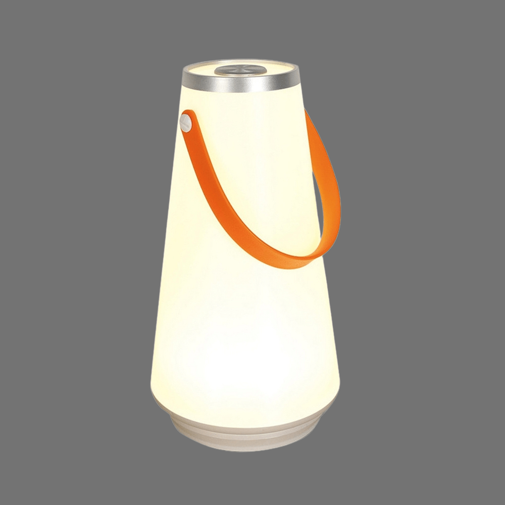 Przenośna lampa stołowa LED z uchwytem