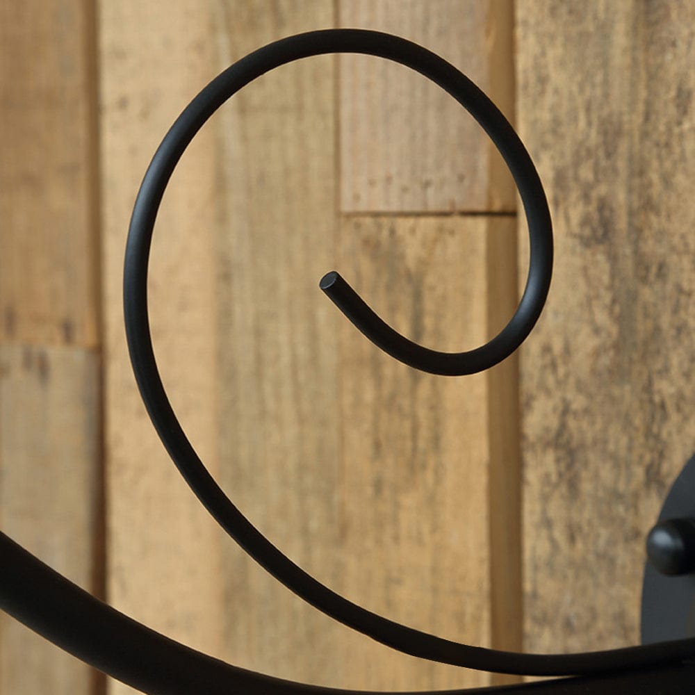 Kinkiet zewnętrzny vintage IP65 z metalowym kloszem