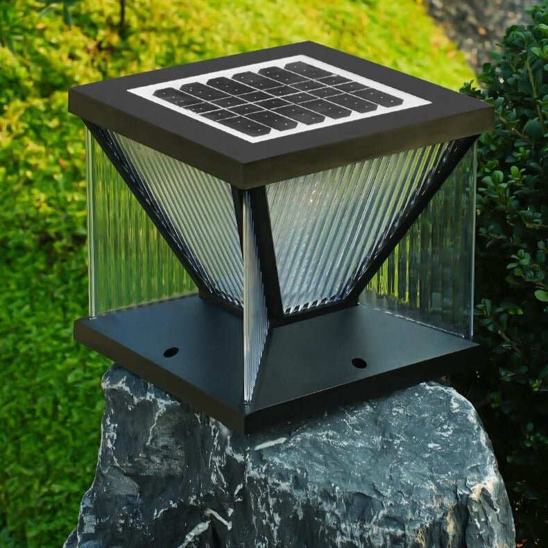 Zewnętrzna lampa solarna LED ogrodowa