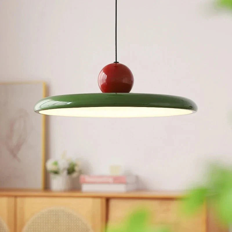 Lampa wisząca Bauhaus metalowa LED