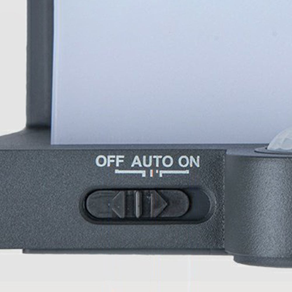 Zewnętrzny kinkiet solarny LED IP65 z akrylowym kloszem