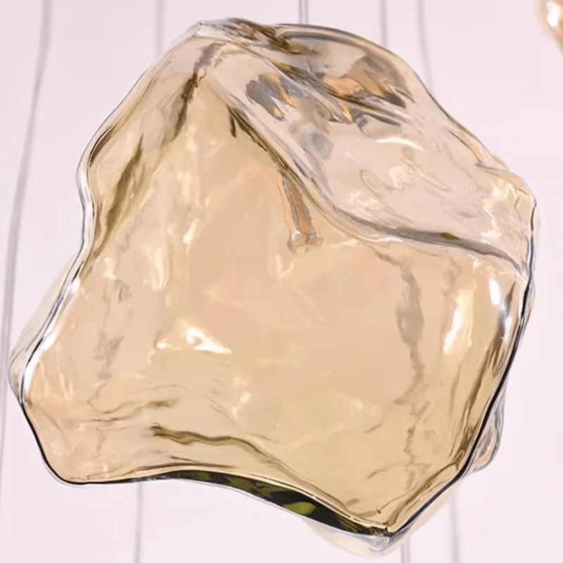 Nowoczesny żyrandol schodowy LED z wieloma kloszami