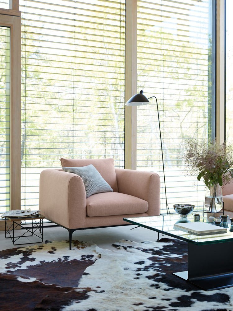 Nowoczesna lampa podłogowa metalowa czarna