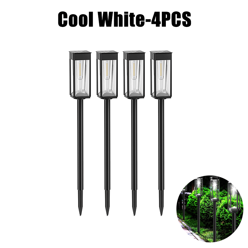 Zewnętrzna lampa solarna LED na paliku