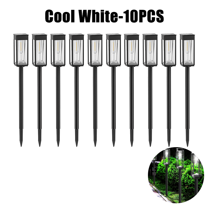 Zewnętrzna lampa solarna LED na paliku