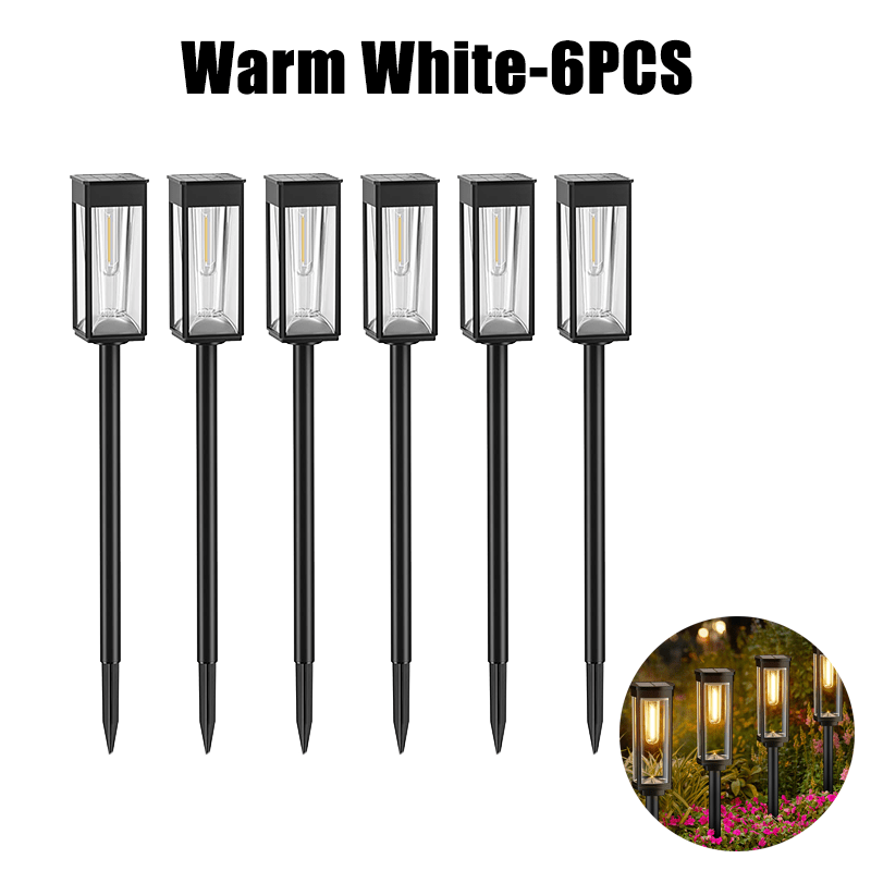 Zewnętrzna lampa solarna LED na paliku