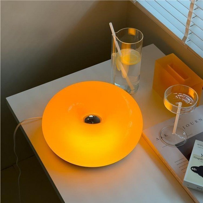 Lampa stołowa LED Bauhaus Donut