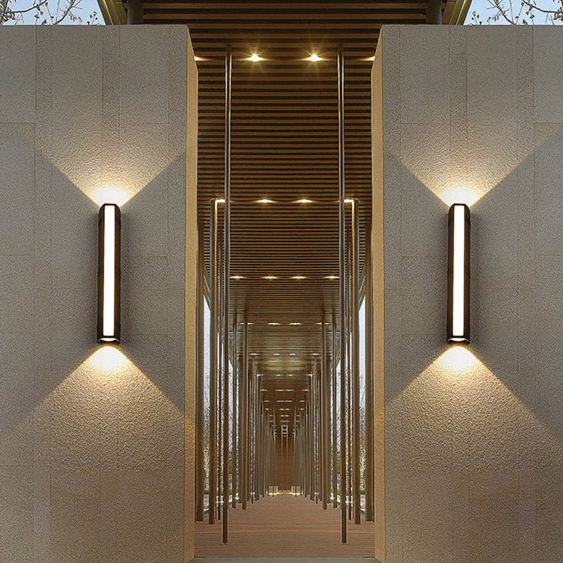 Zewnętrzny kinkiet ścienny LED wodoodporny